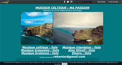 Desktop Screenshot of musique-celtique.org