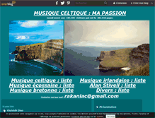 Tablet Screenshot of musique-celtique.org